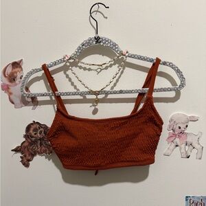 Xhilaration Rust Bikini Top